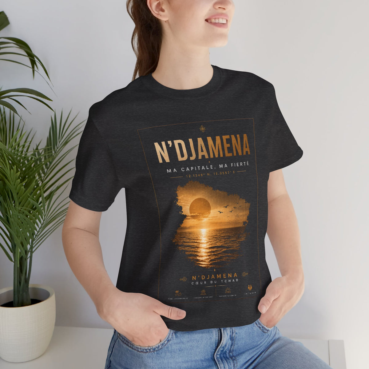 N'Djamena Sunset Tee Shirt