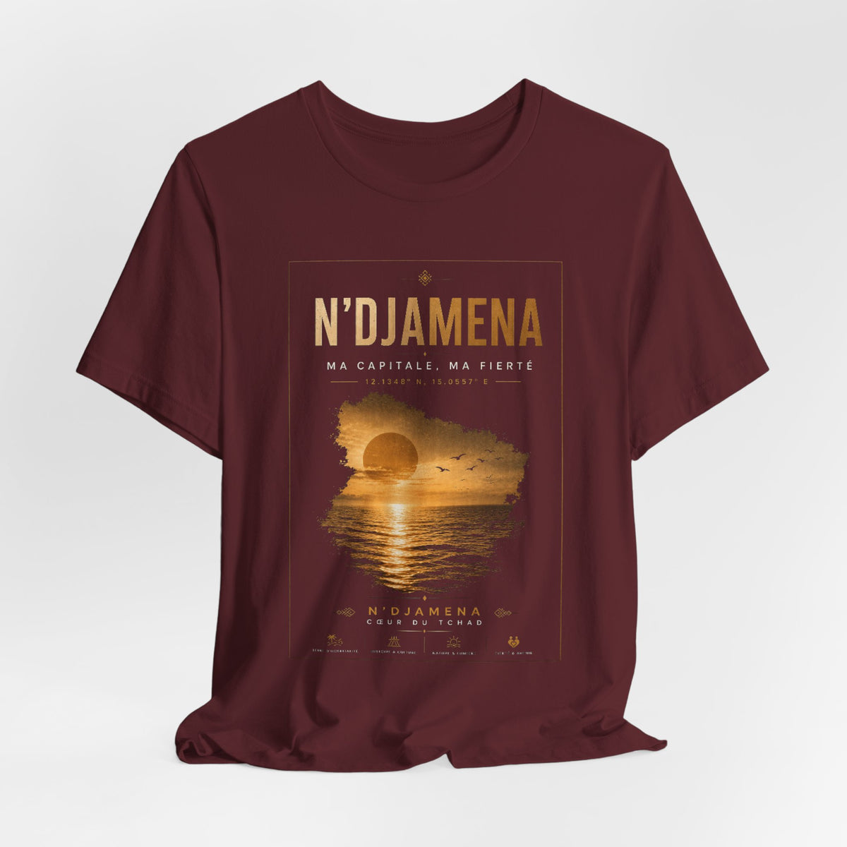 N'Djamena Sunset Tee Shirt